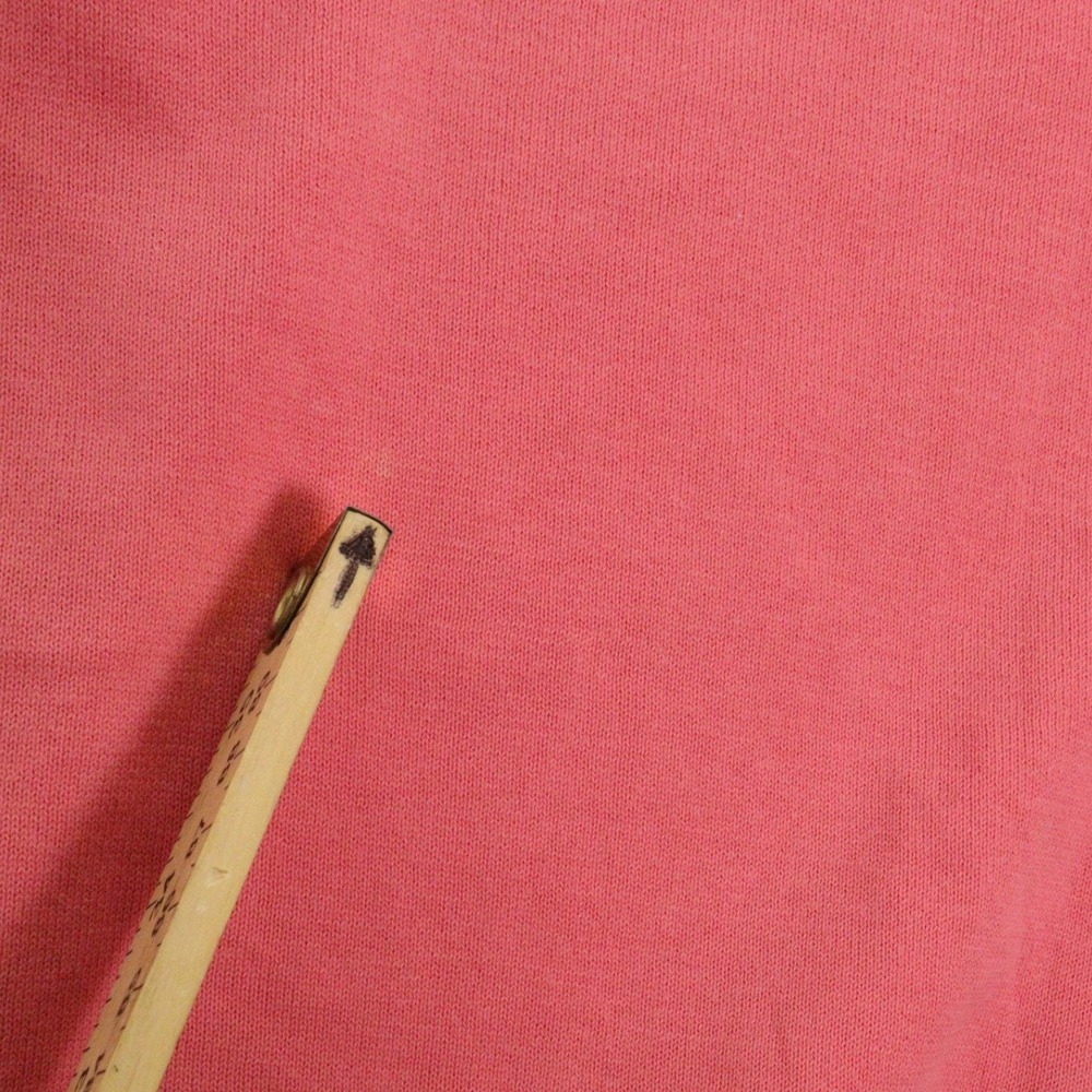 Massimo Dutti Polo Shirt Short Sleeve Knit Coral Pink Extra Fine Cotton Men S - Picture 4 of 6